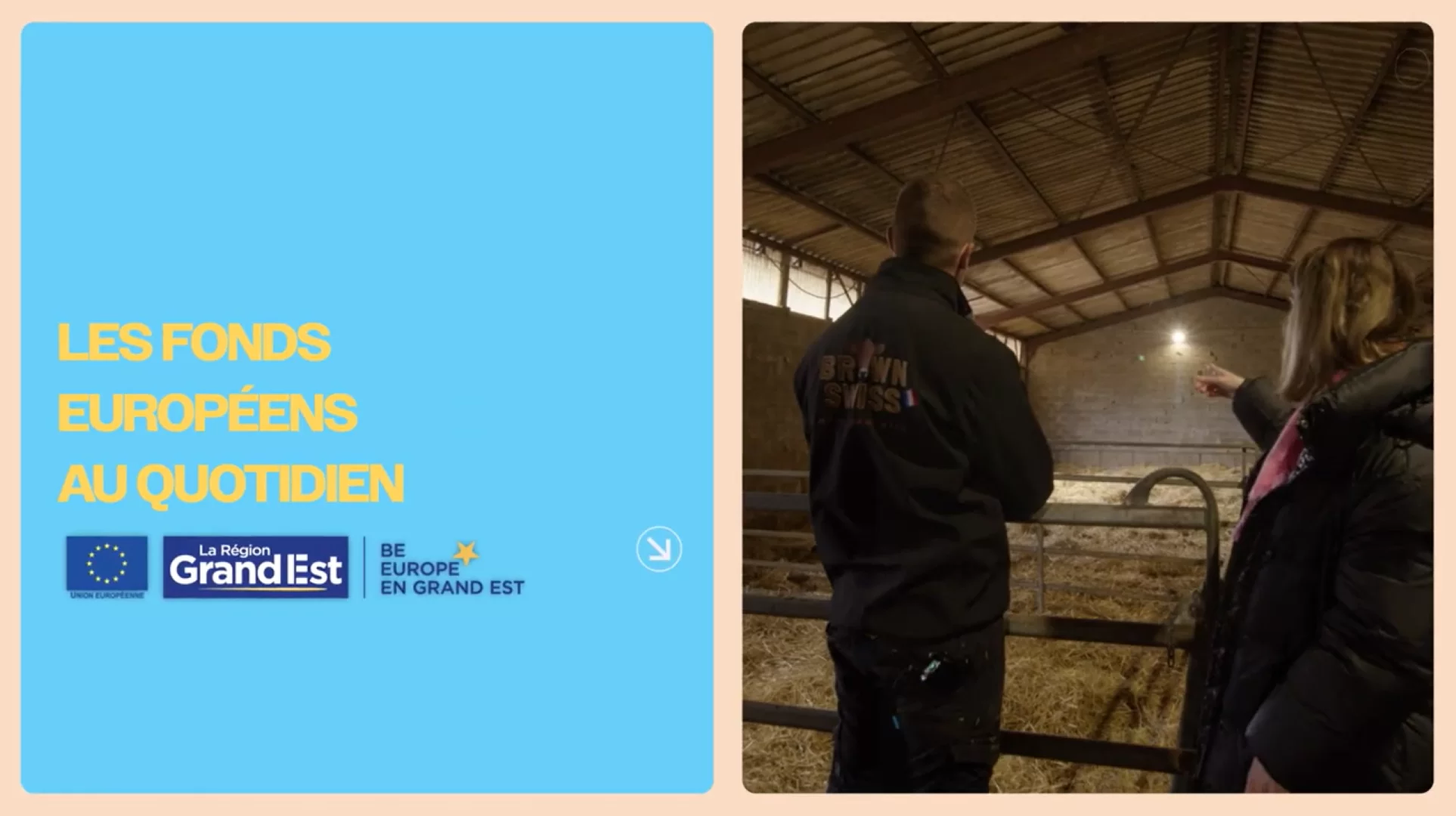 Vignette de la vidéo de découverte de la ferme de la Sarre, une exploitation laitière.